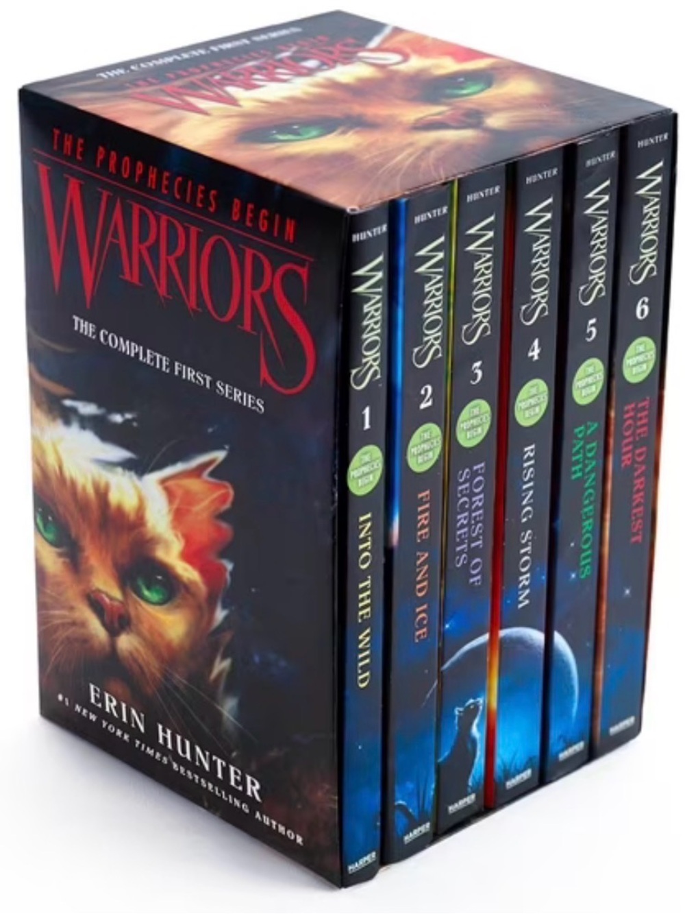 Warriors: The Prophecies Begin - Complete First Series Box Set by Erin Hunter